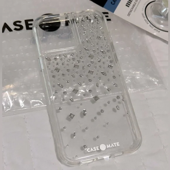 Case Mate iPhone 12 PRO MAX Case and Detachable Grip Stand NEW